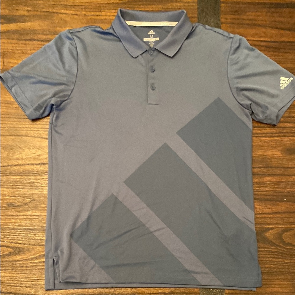 Adidas Men's Blue Polo Shirt